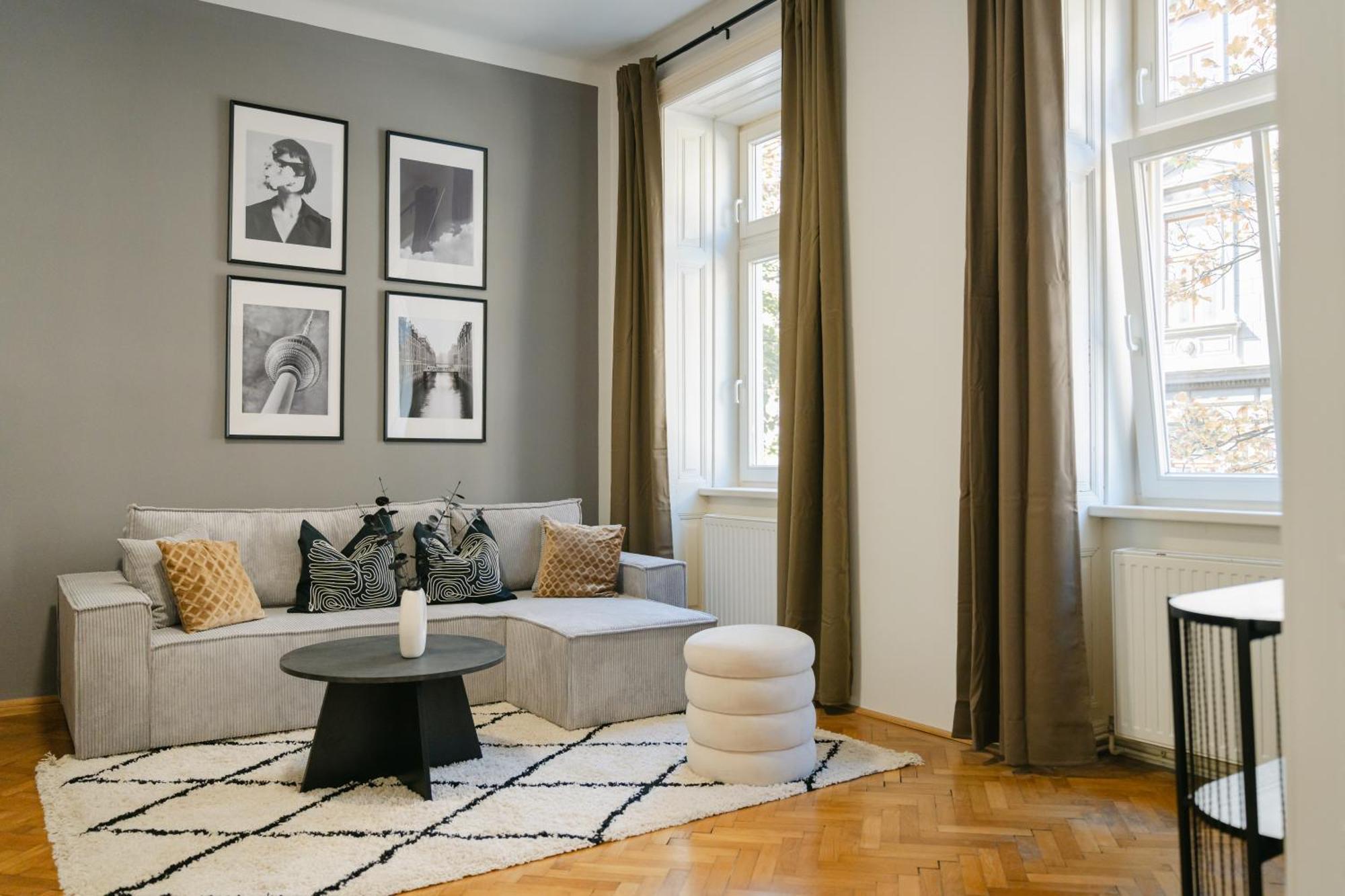 Cozy Apt Perfect For 4-6 Tv Metro Self-Checkin 维也纳 外观 照片